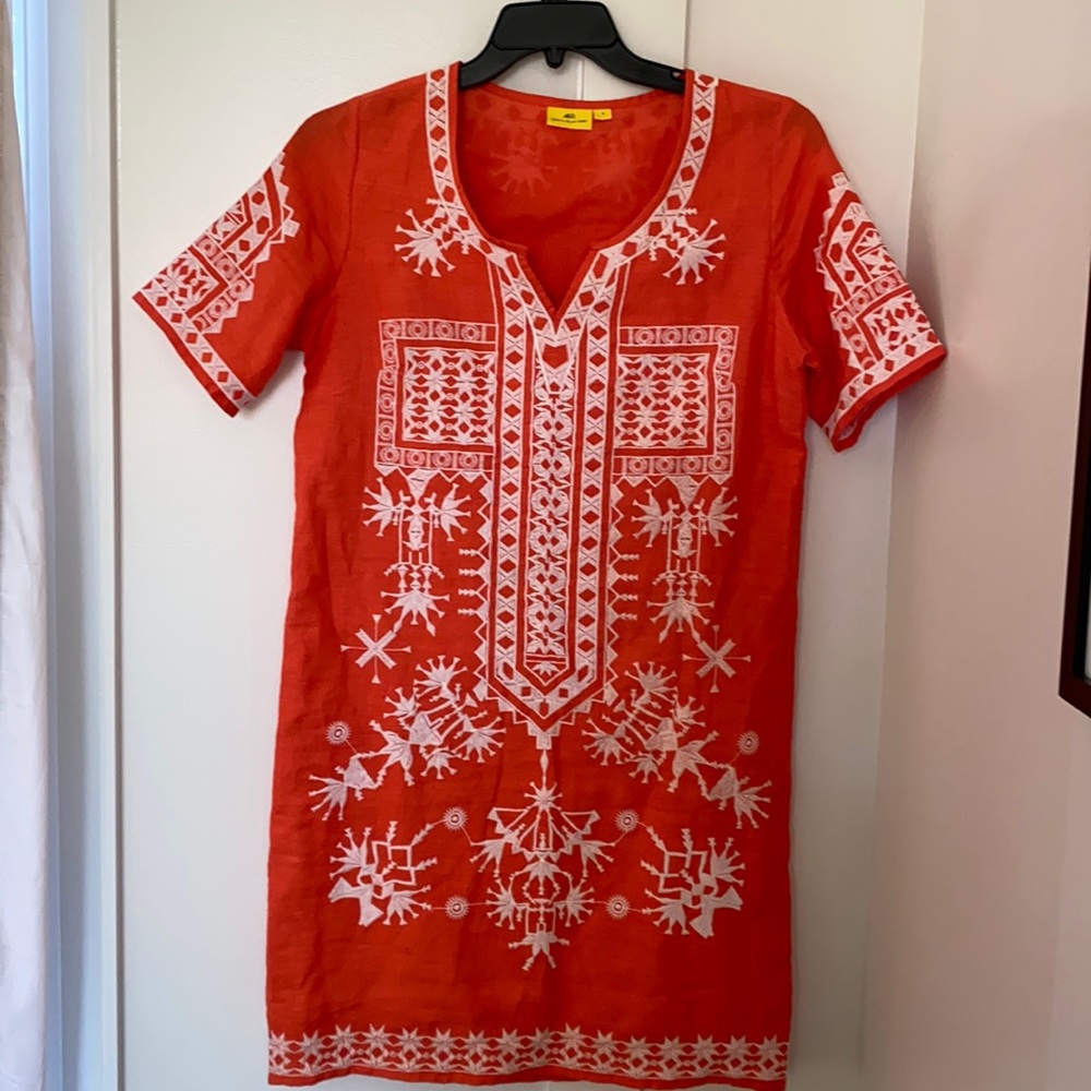 Roberta Roller Rabbit Embroidered Dress S
